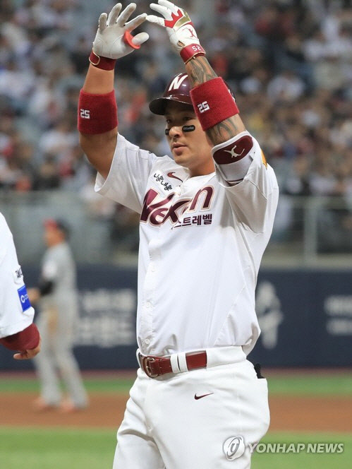 아시안게임 대표팀에 뽑힌 박병호.